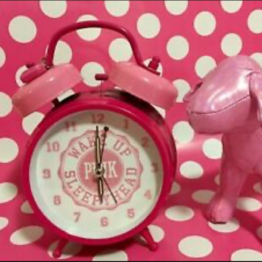 *FOUND* ISO Vintage VS Pink alarm clock